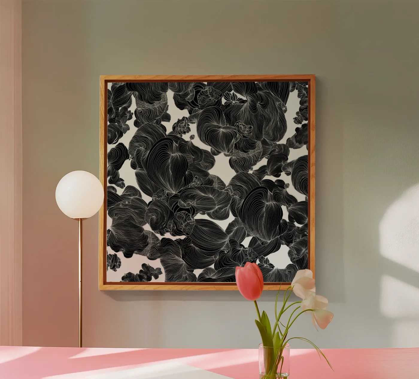schwarz1 Acryl-Glas von Giulio Iurissevich