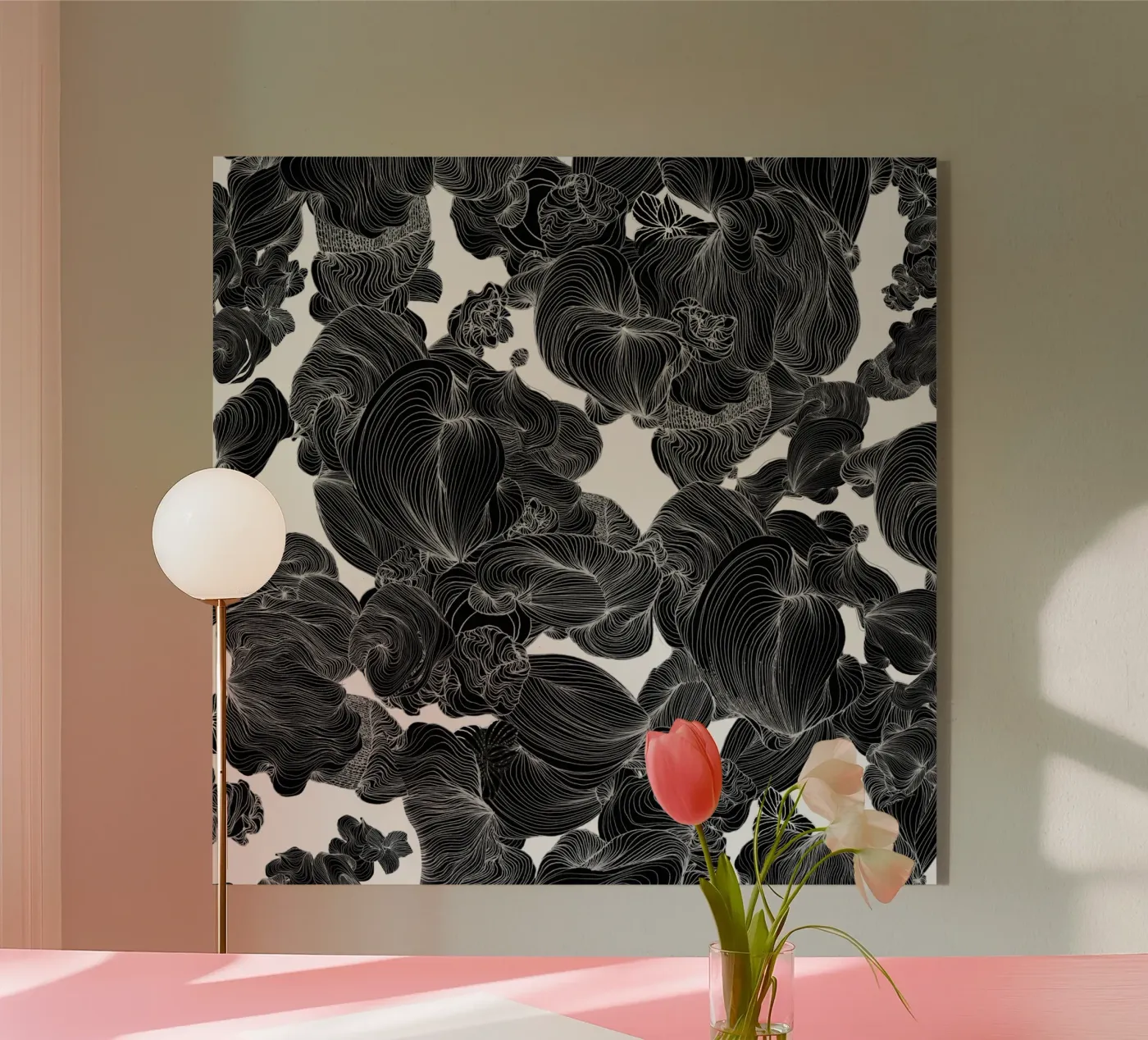 schwarz1 Acryl-Glas von Giulio Iurissevich