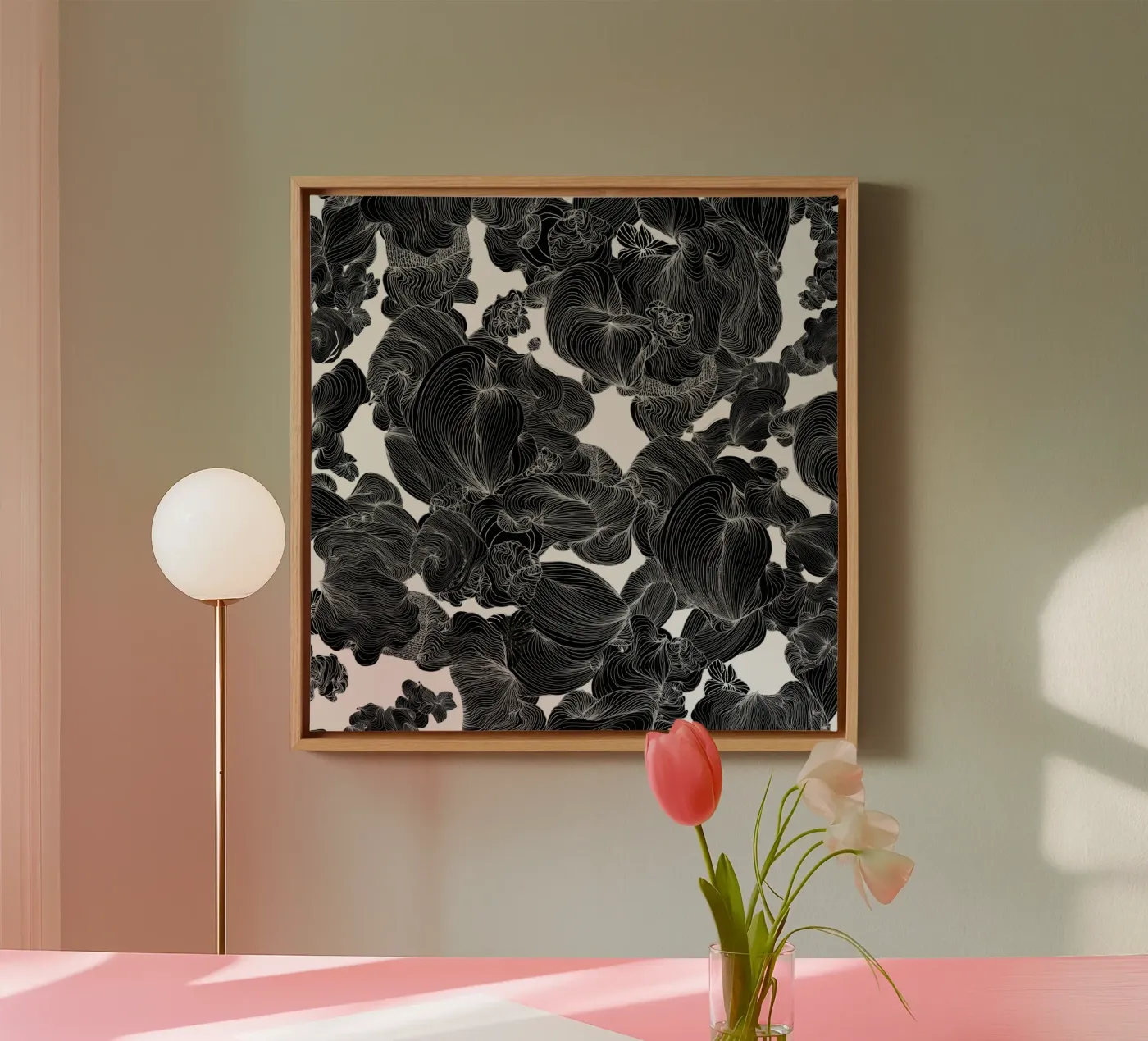 nero1 tela da Giulio Iurissevich