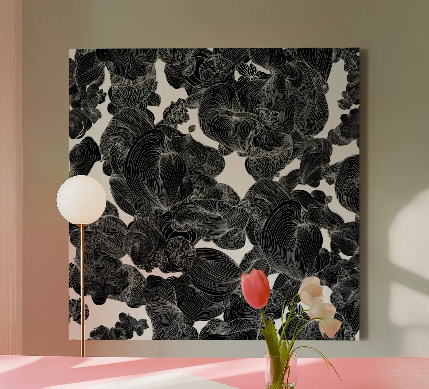 nero1 tela da Giulio Iurissevich