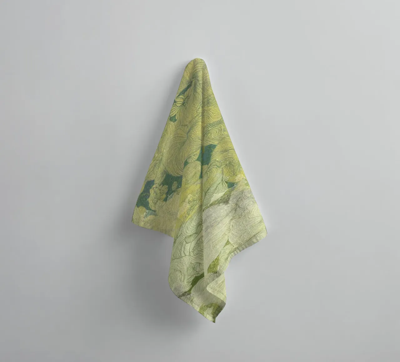 giallo asciugamano da bagno da Giulio Iurissevich