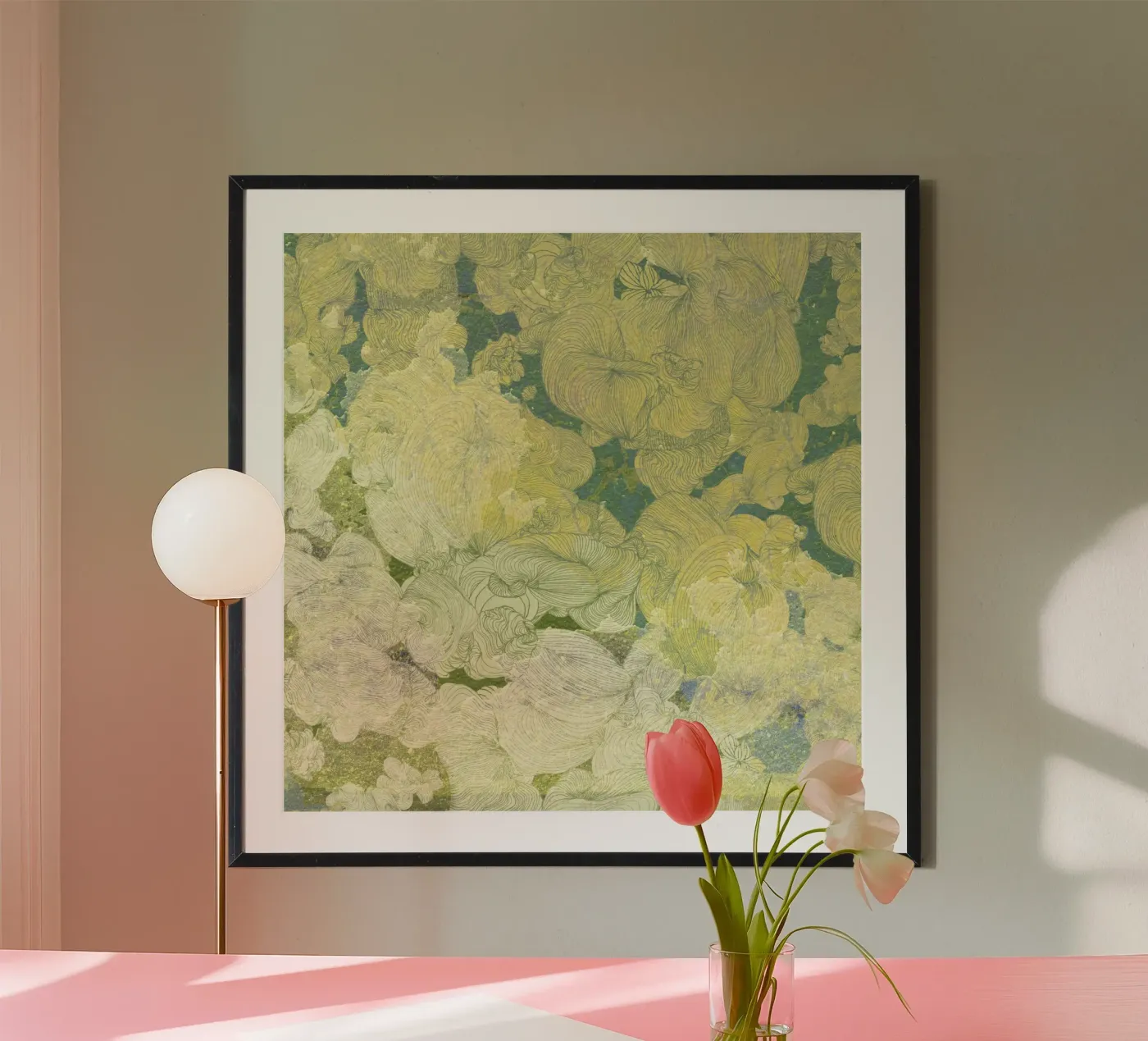 jaune poster de Giulio Iurissevich