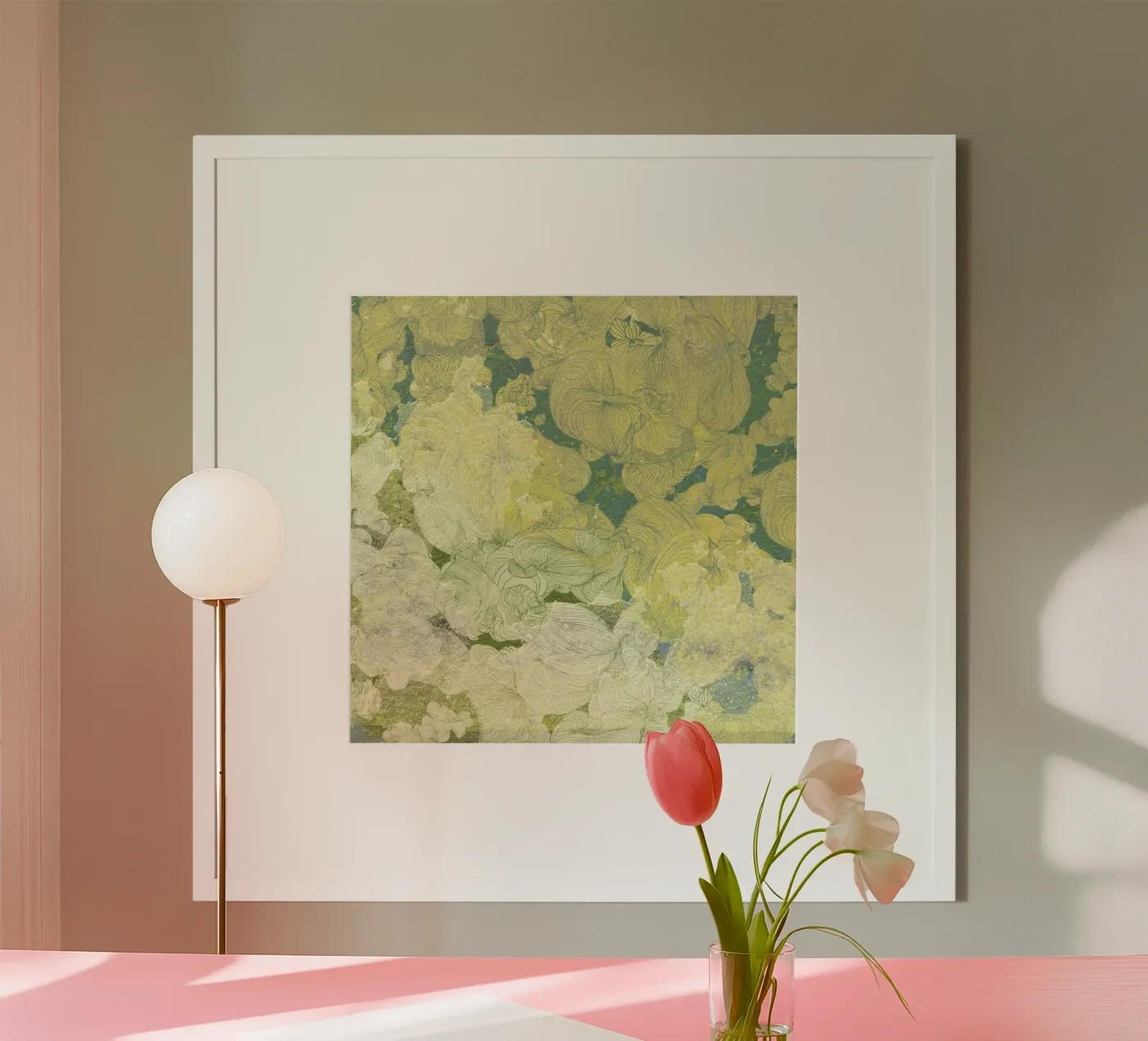 jaune poster de Giulio Iurissevich