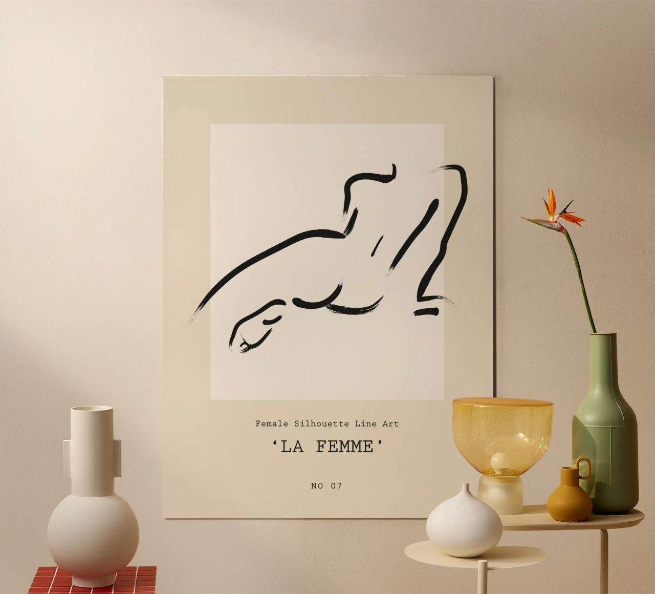 Harmonic Lines No 58 Poster von treechild