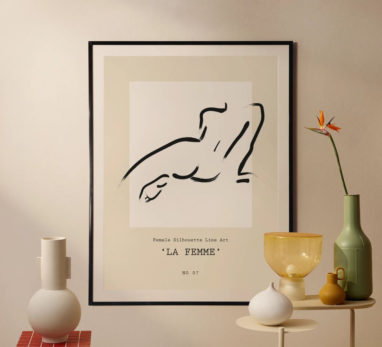 Harmonic Lines No 58 Poster von treechild