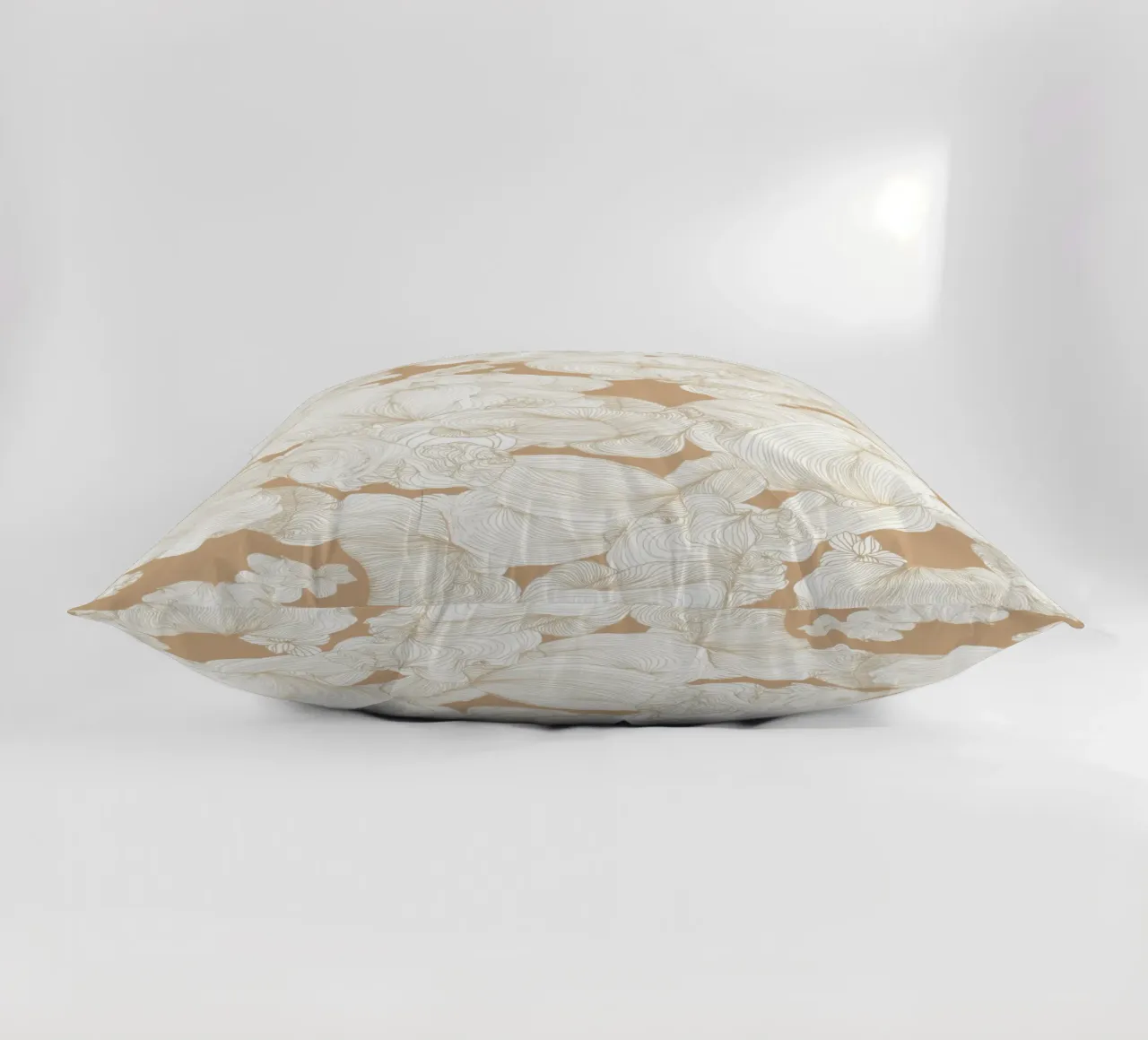 maron decorative cushion by Giulio Iurissevich