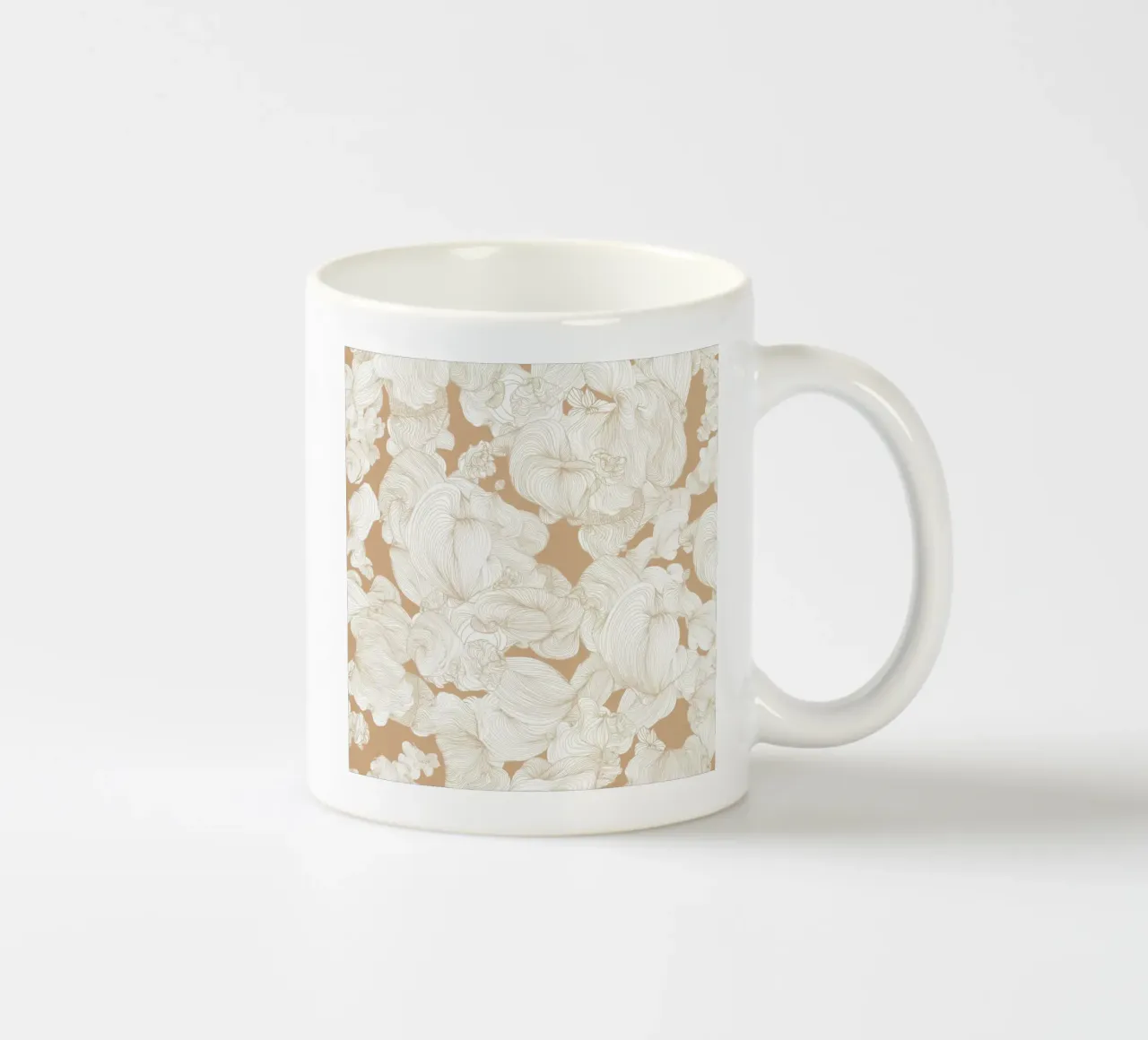 maron tazza in ceramica da Giulio Iurissevich