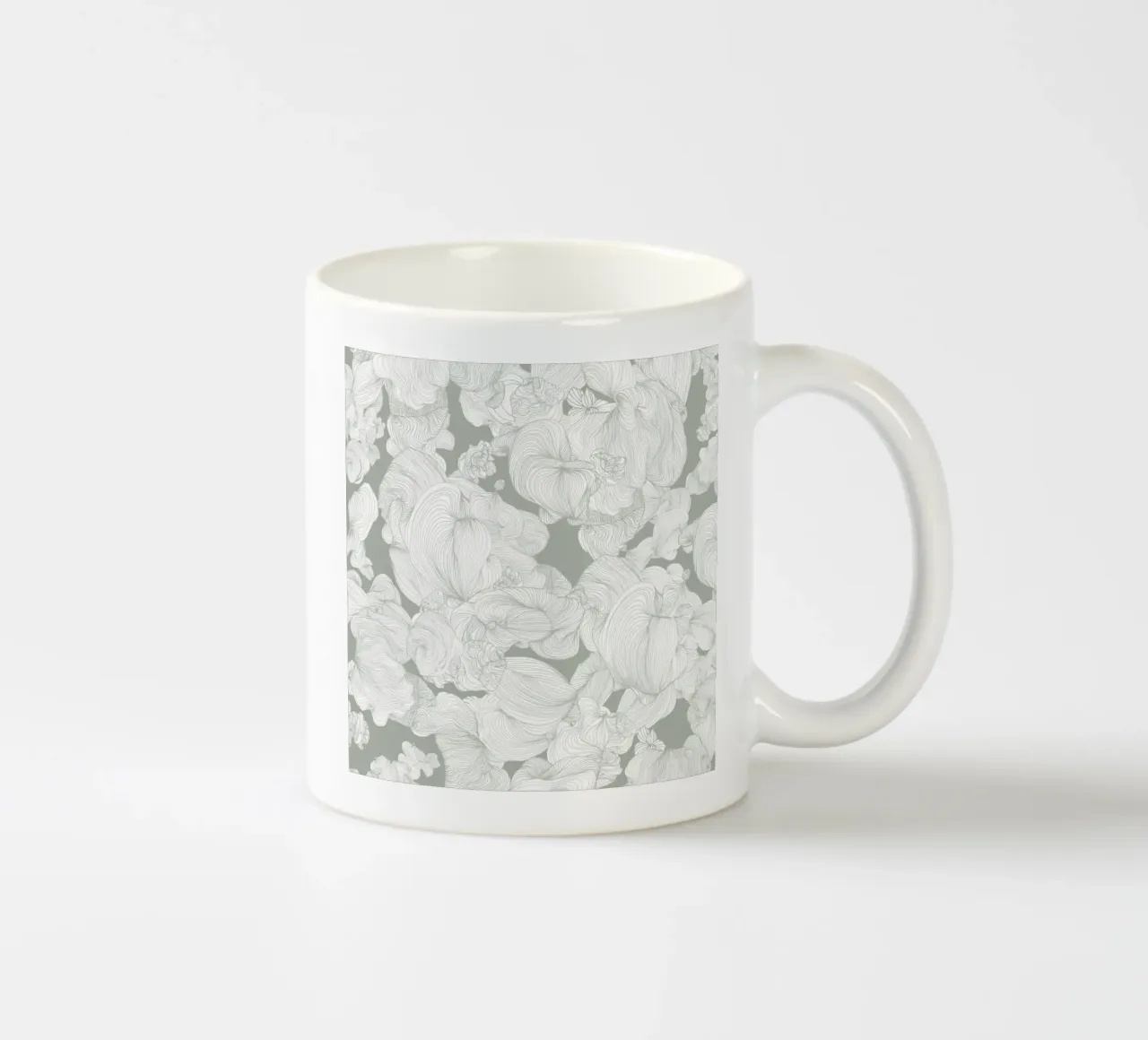 olive tazza in ceramica da Giulio Iurissevich