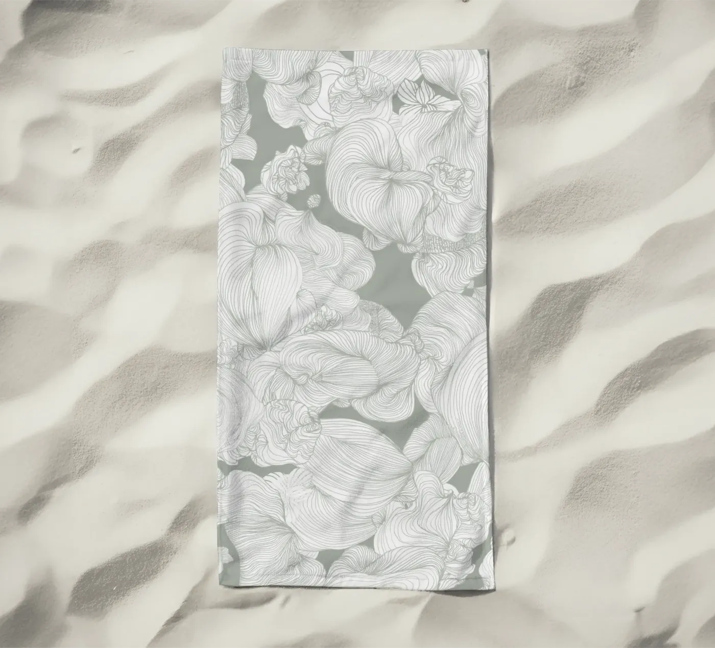 olive strandhanddoek van Giulio Iurissevich