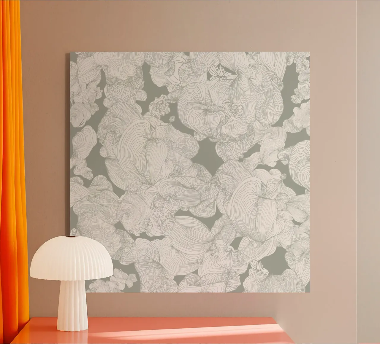 olive Acryl-Glas von Giulio Iurissevich