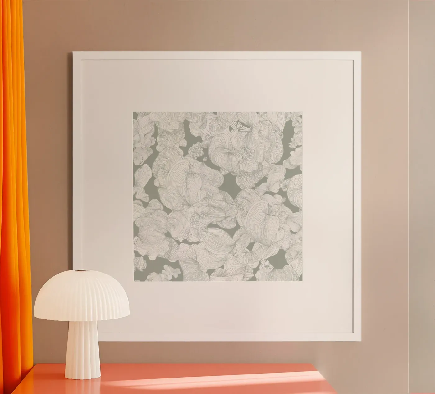 olive Poster von Giulio Iurissevich