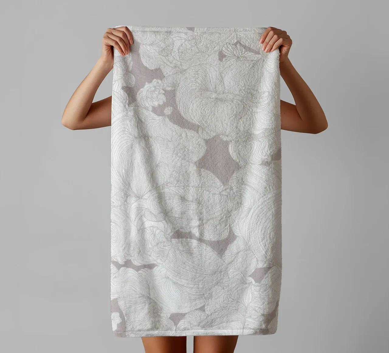 caffè con le nuvole asciugamano da bagno da Giulio Iurissevich