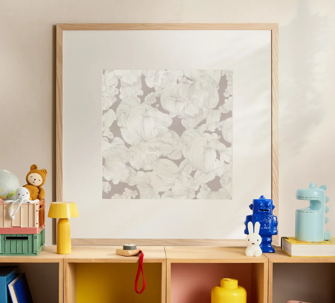 clouds coffee poster by Giulio Iurissevich