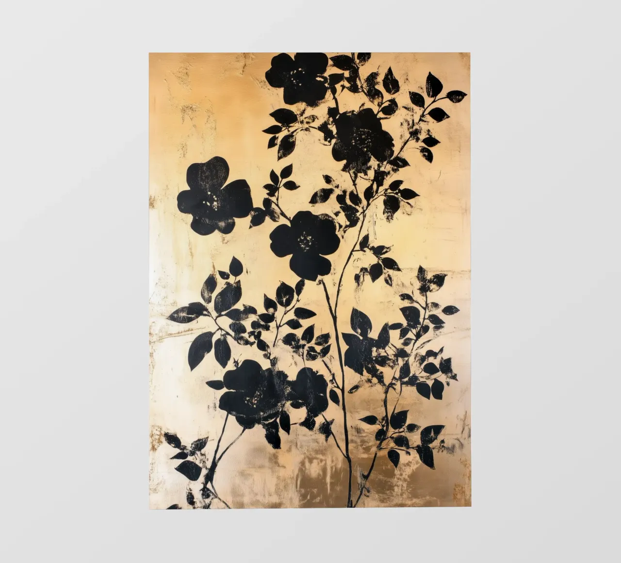 Rose nere telo in pvc da Justyna Jaszke JBJart