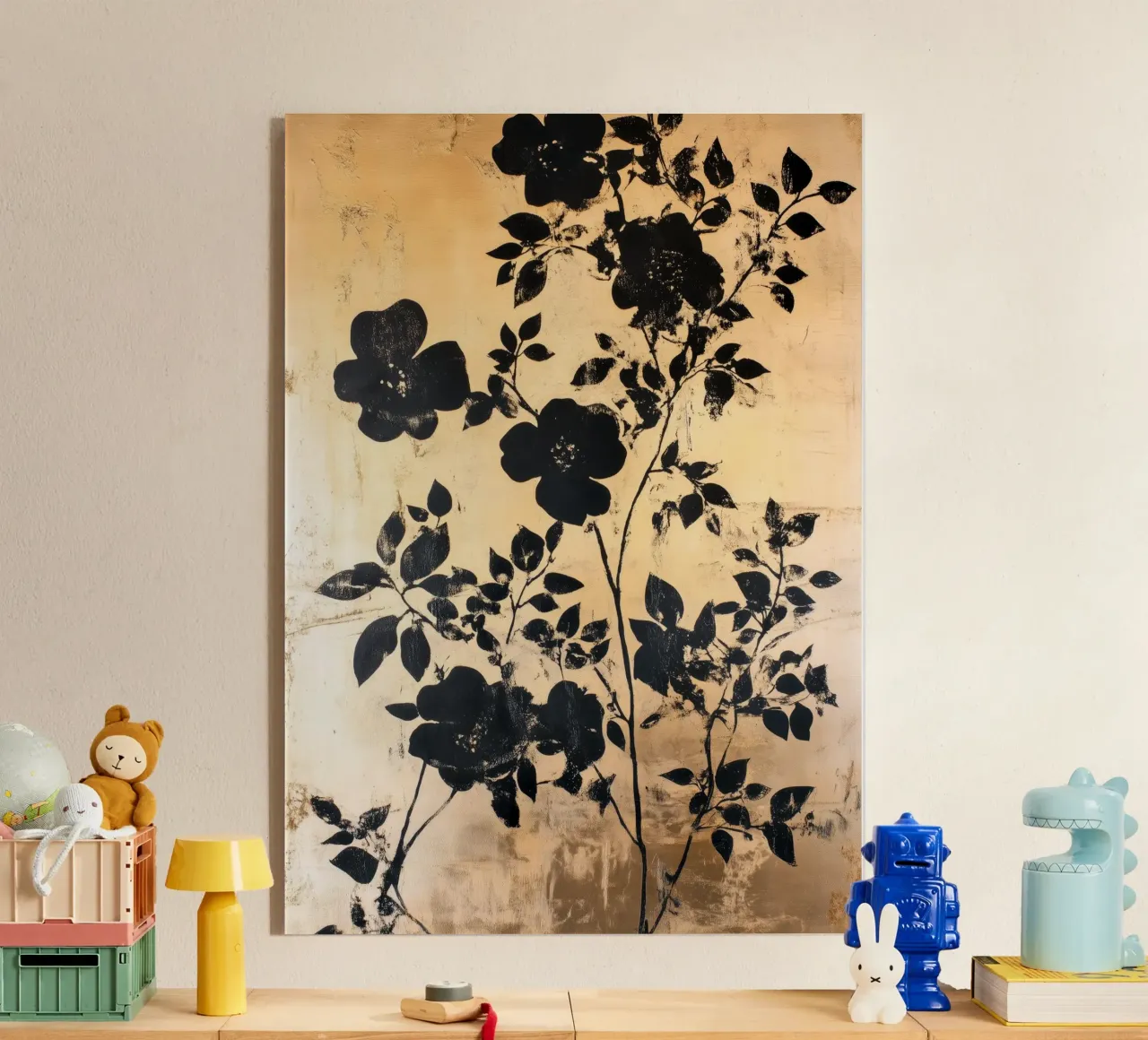 Black roses plexiglass da Justyna Jaszke JBJart