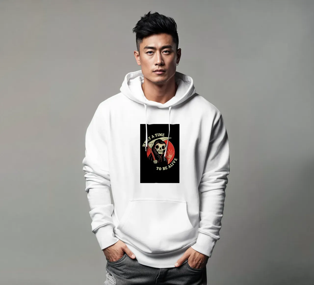 What a Time to be Alive hoodie by DinoMike