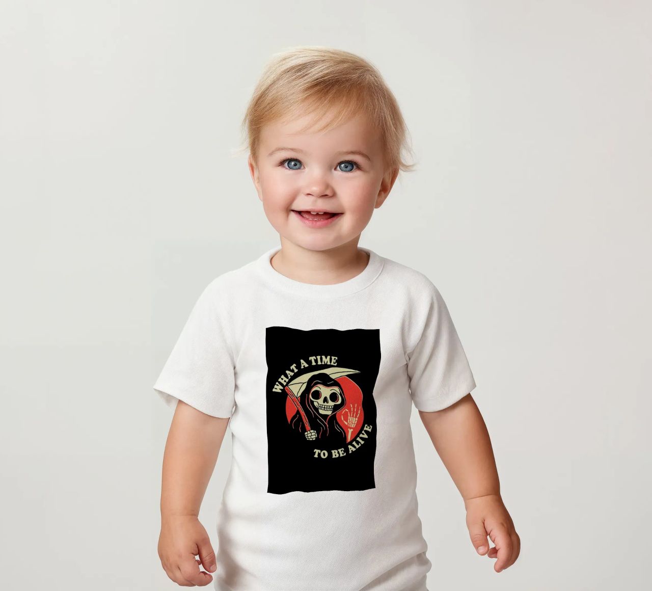 What a Time to be Alive camiseta de bebé de DinoMike