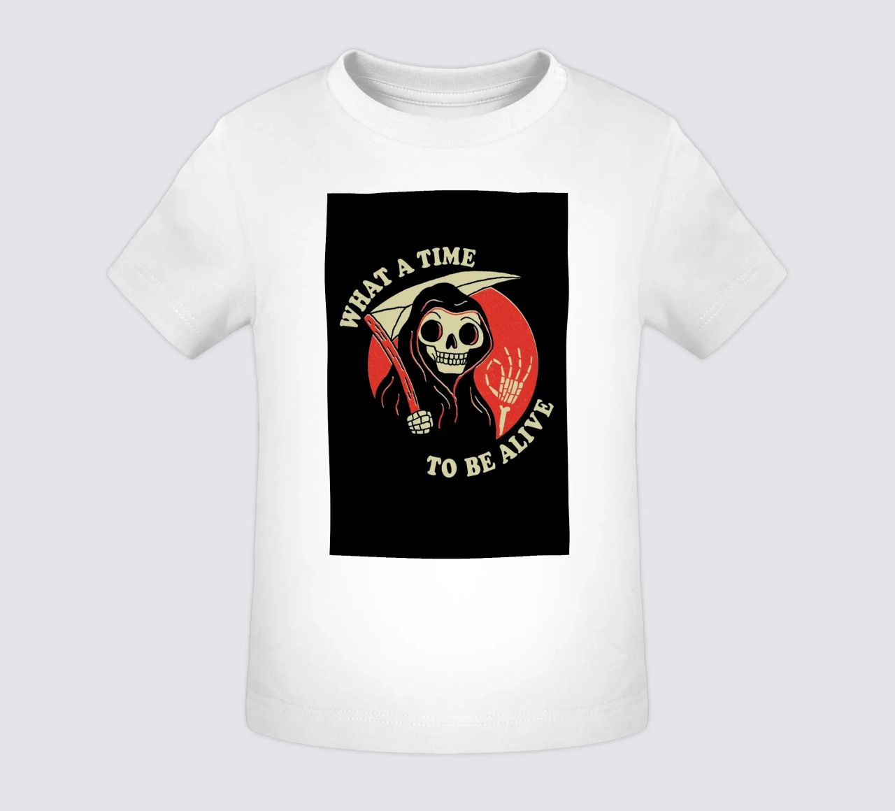 What a Time to be Alive camiseta de bebé de DinoMike
