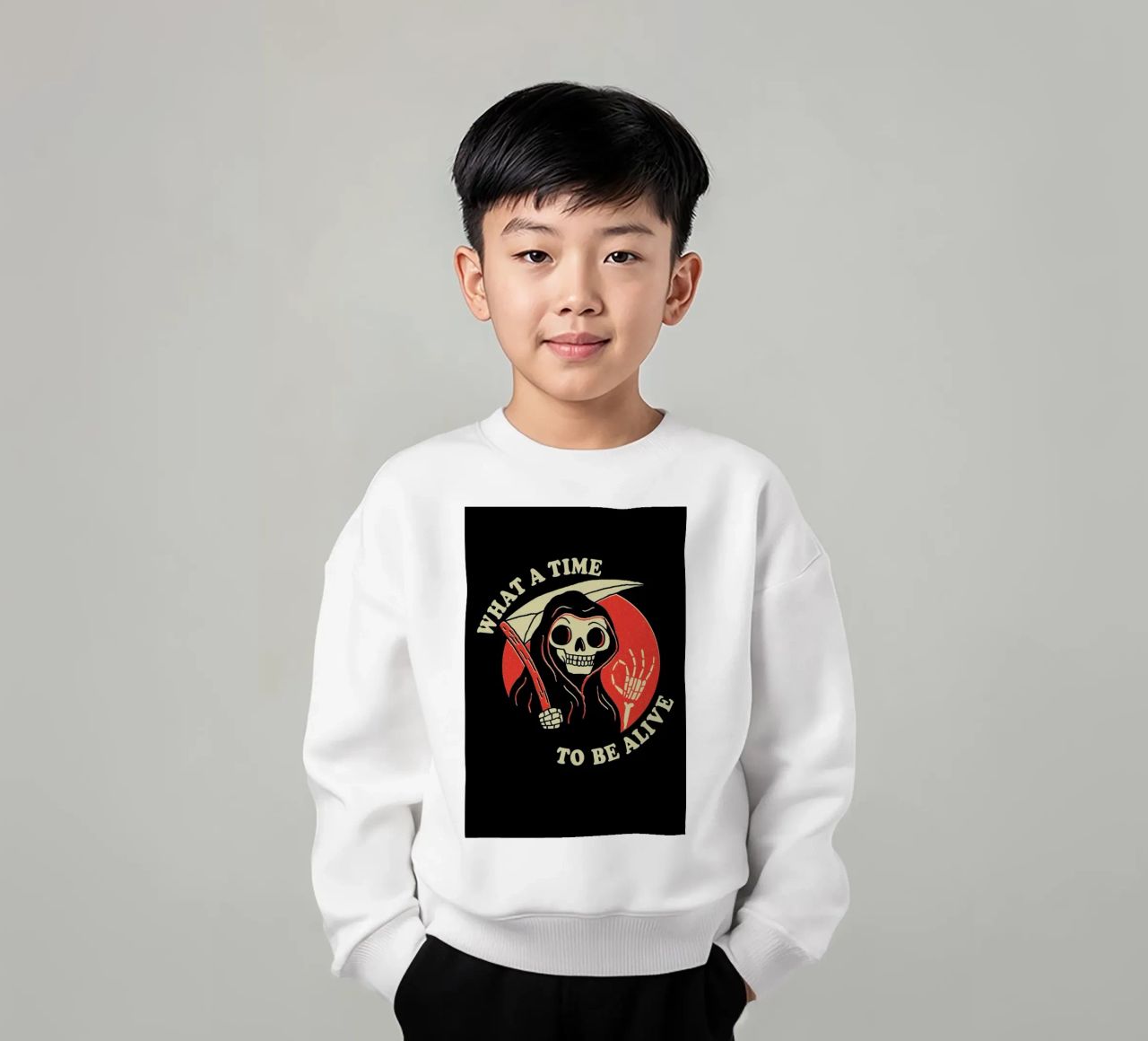 What a Time to be Alive sudadera para niño de DinoMike