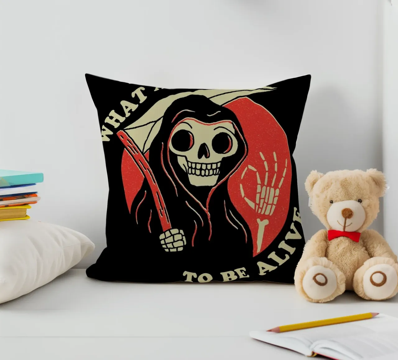 What a Time to be Alive cuscino da DinoMike