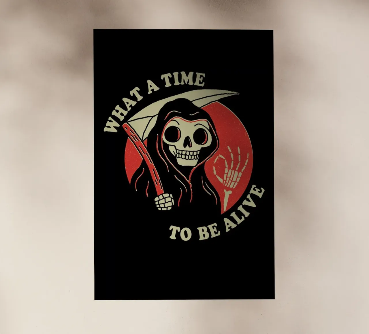 What a Time to be Alive pellicola backlit da DinoMike