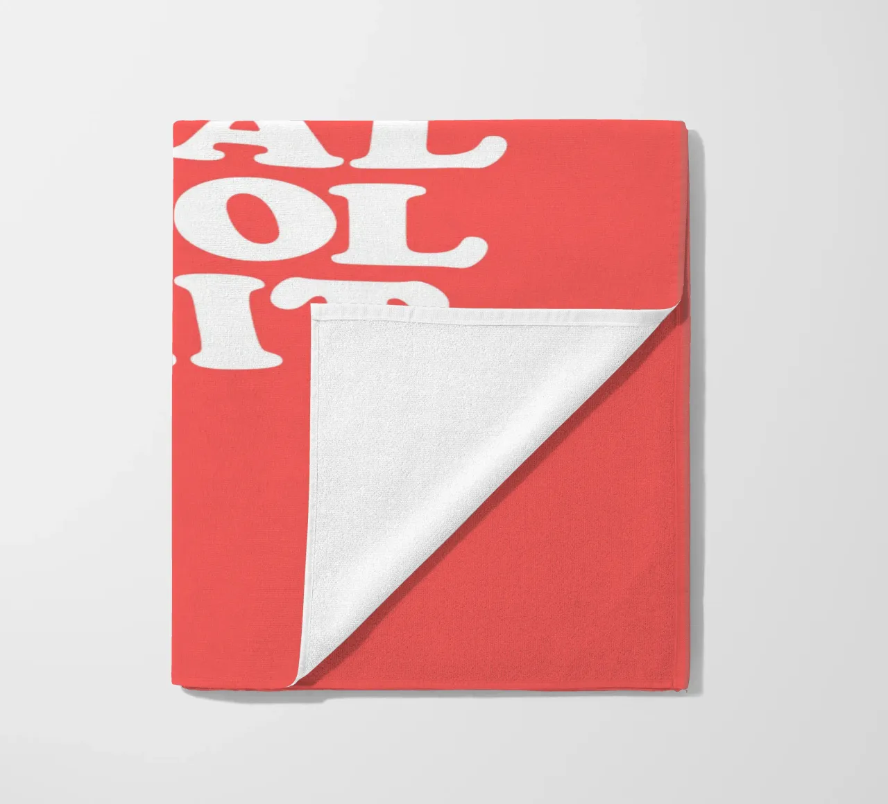 Realizzare un design tipografico retrò in grassetto in rosso telo mare da THE MOTIVATED TYPE