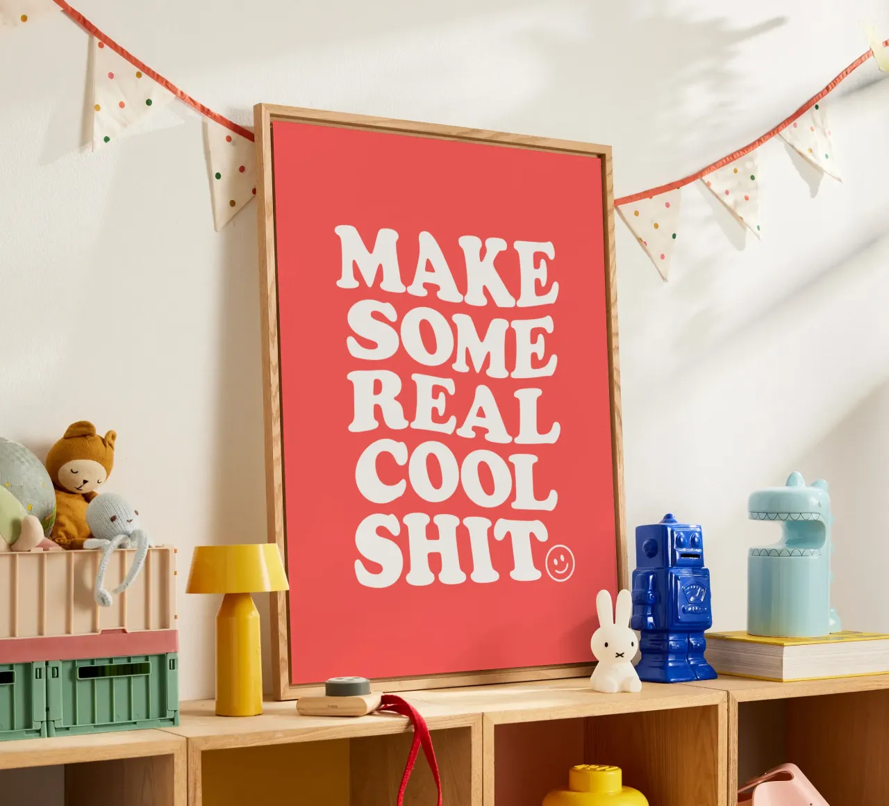 Realizzare un design tipografico retrò in grassetto in rosso plexiglass da THE MOTIVATED TYPE