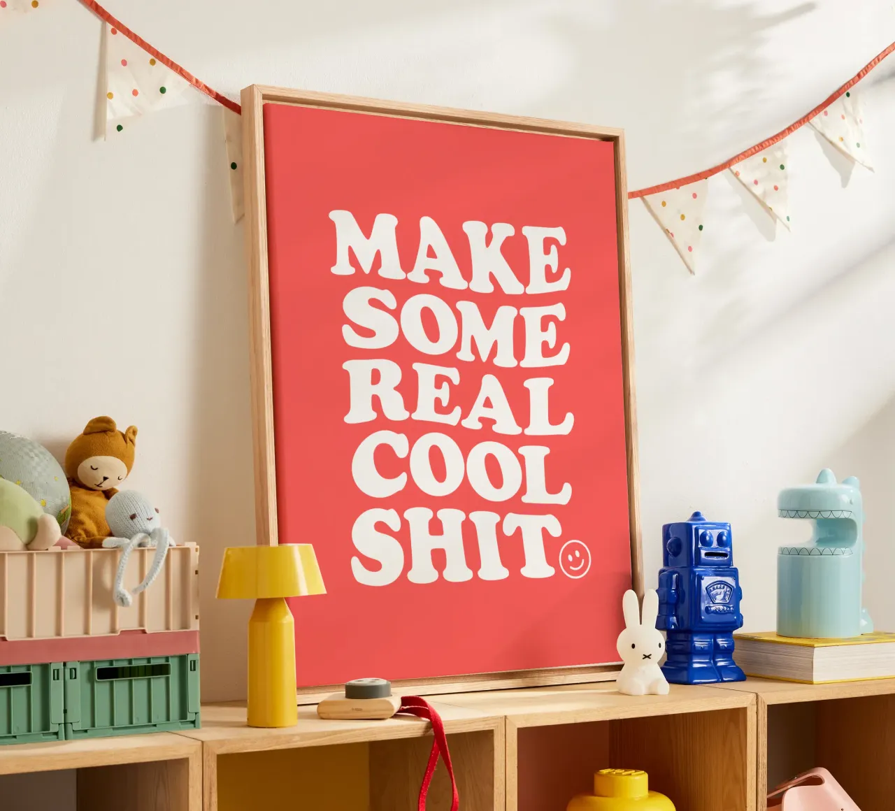 Realizzare un design tipografico retrò in grassetto in rosso tela da THE MOTIVATED TYPE
