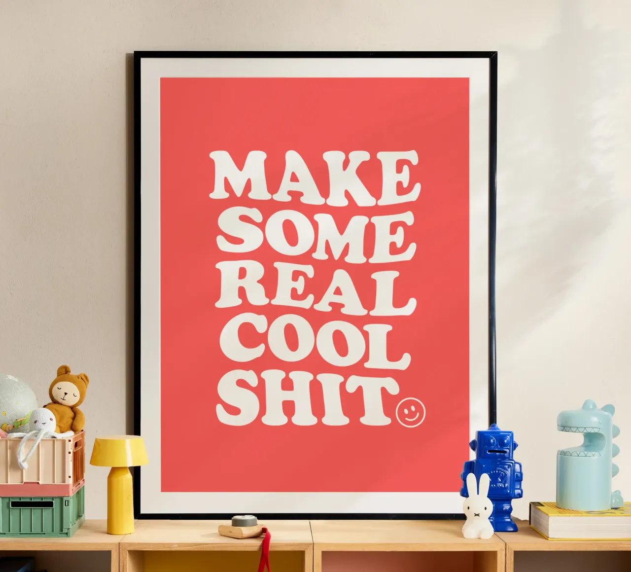 Realizzare un design tipografico retrò in grassetto in rosso carta hahnemühle da THE MOTIVATED TYPE