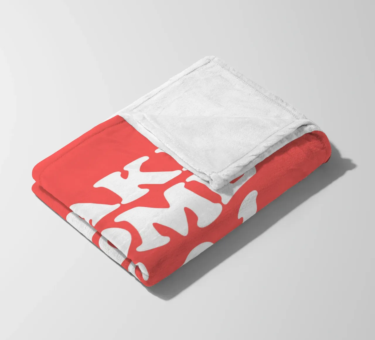 Realizzare un design tipografico retrò in grassetto in rosso coperta in pile da THE MOTIVATED TYPE