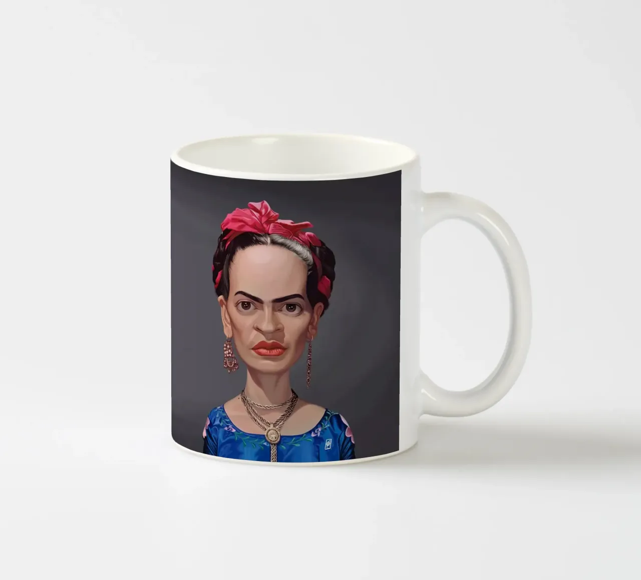 Frida Kahlo tazza in ceramica da Rob Art | Illustration