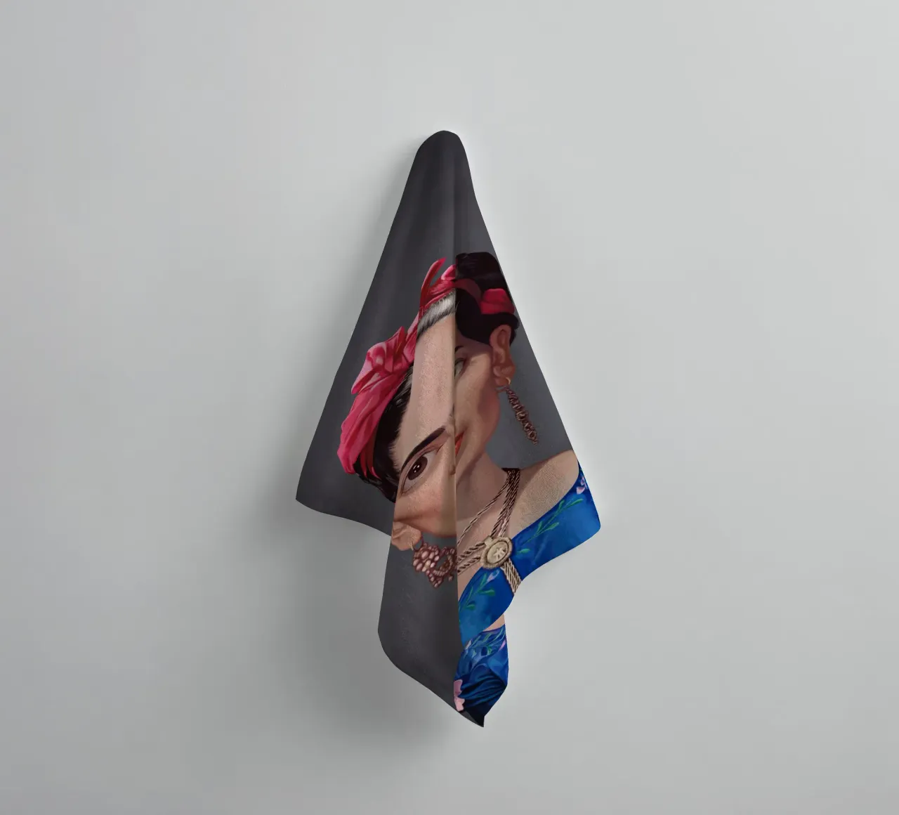Frida Kahlo asciugamano da bagno da Rob Art | Illustration