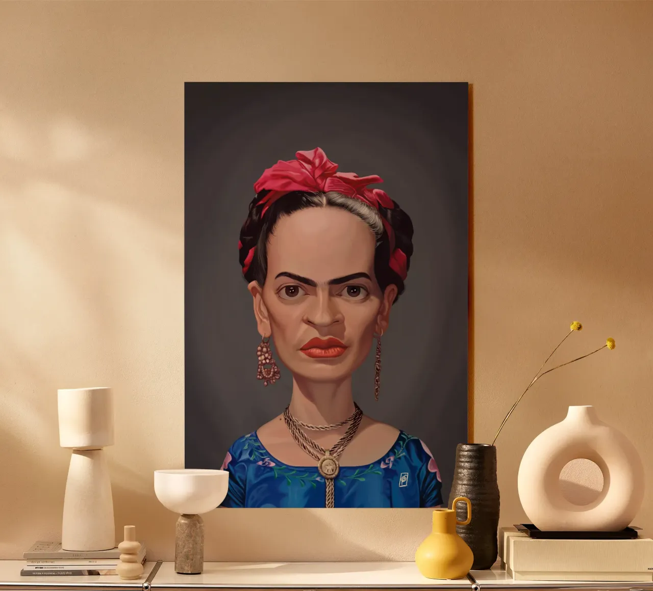 Frida Kahlo plexiglass da Rob Art | Illustration