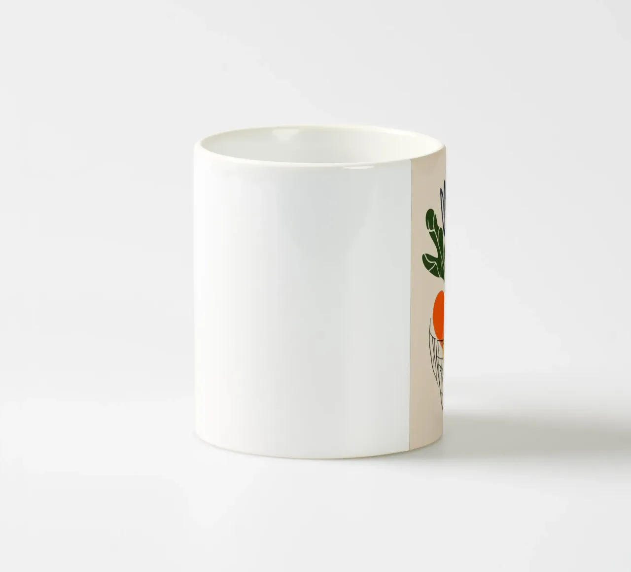 Mercato mattutino - Cesto di sapori in astrazione tazza in ceramica da Pop and Fruits - Affiches & posters