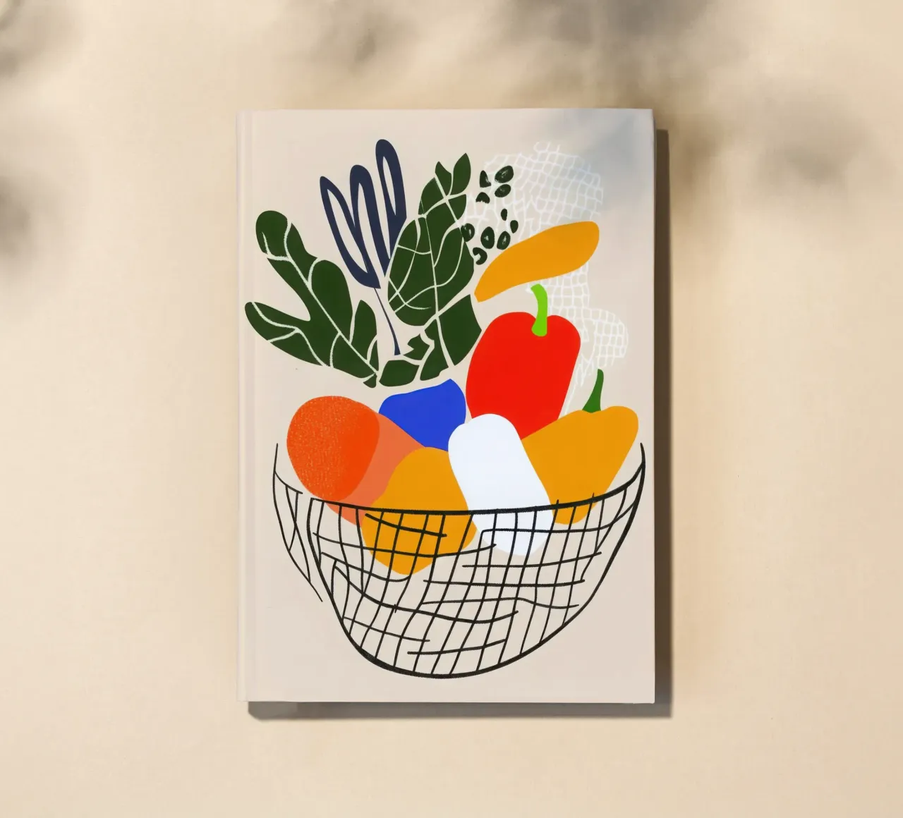 Mercato mattutino - Cesto di sapori in astrazione diario da Pop and Fruits - Affiches & posters