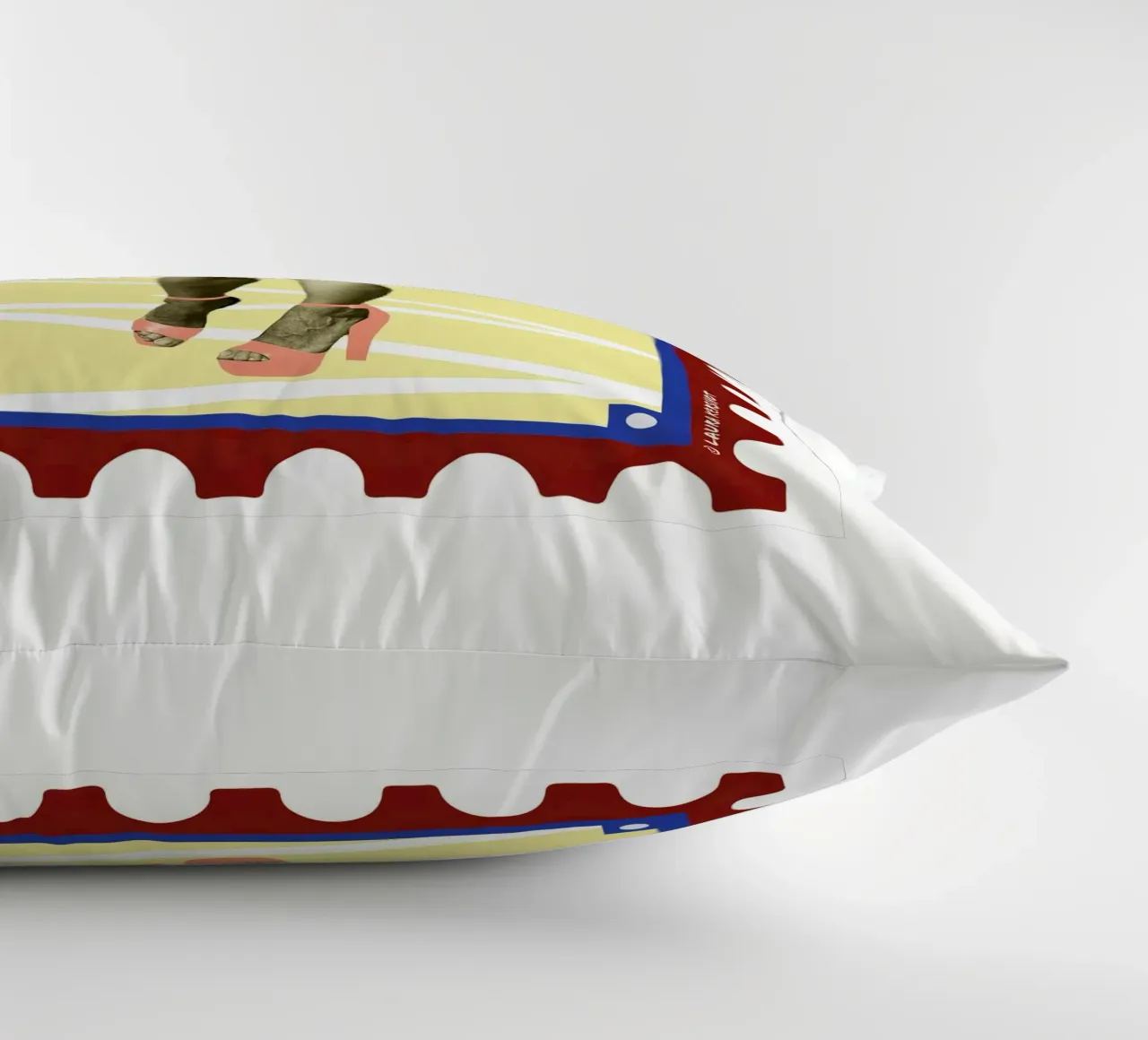 Skirt-mushroom decorative cushion by LauraKerschot