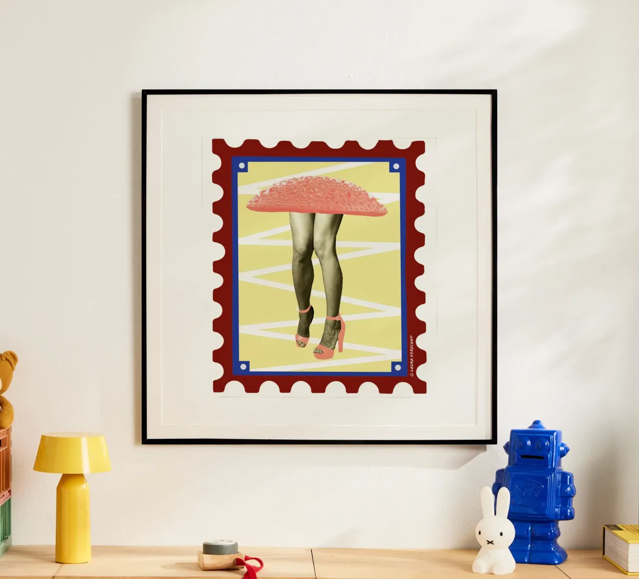 Skirt-mushroom poster da LauraKerschot