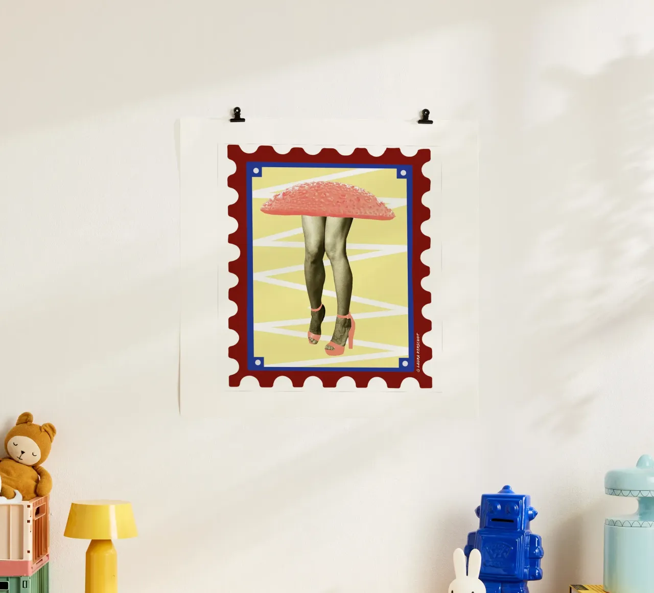 Skirt-mushroom poster da LauraKerschot