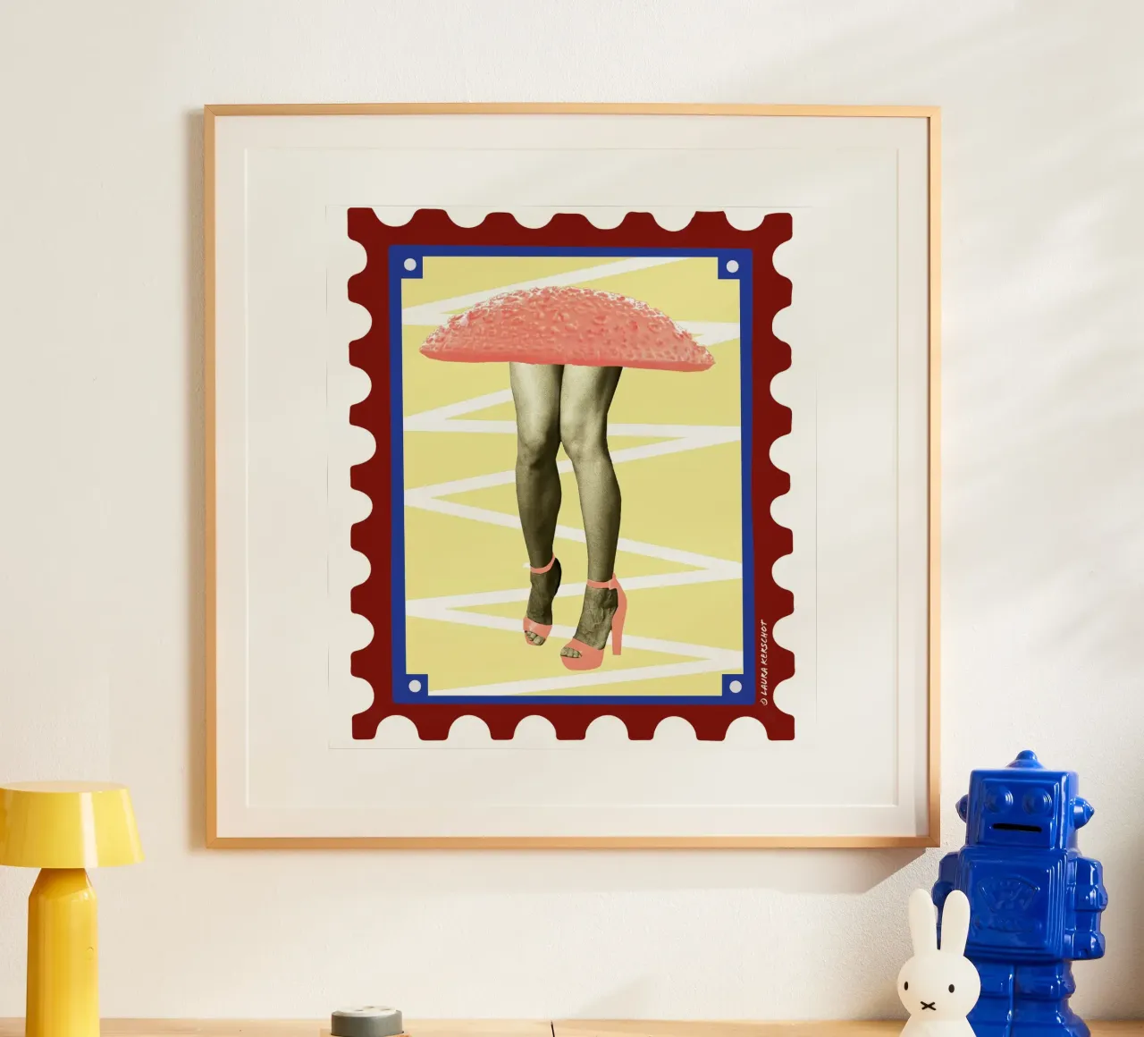 Skirt-mushroom poster da LauraKerschot