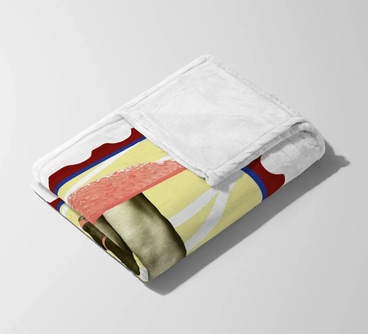 Skirt-mushroom fleece blanket by LauraKerschot