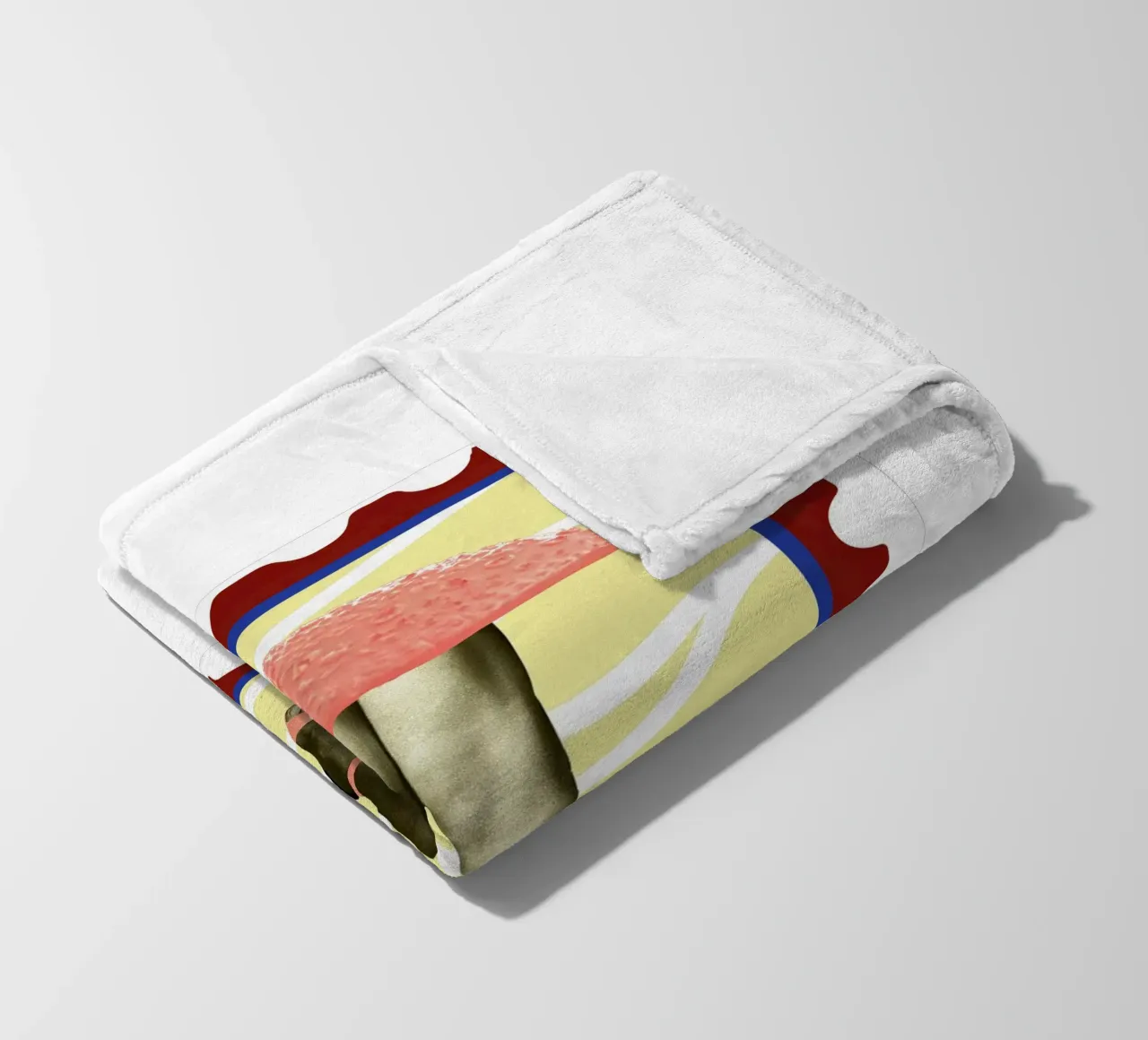 Skirt-mushroom fleece blanket by LauraKerschot