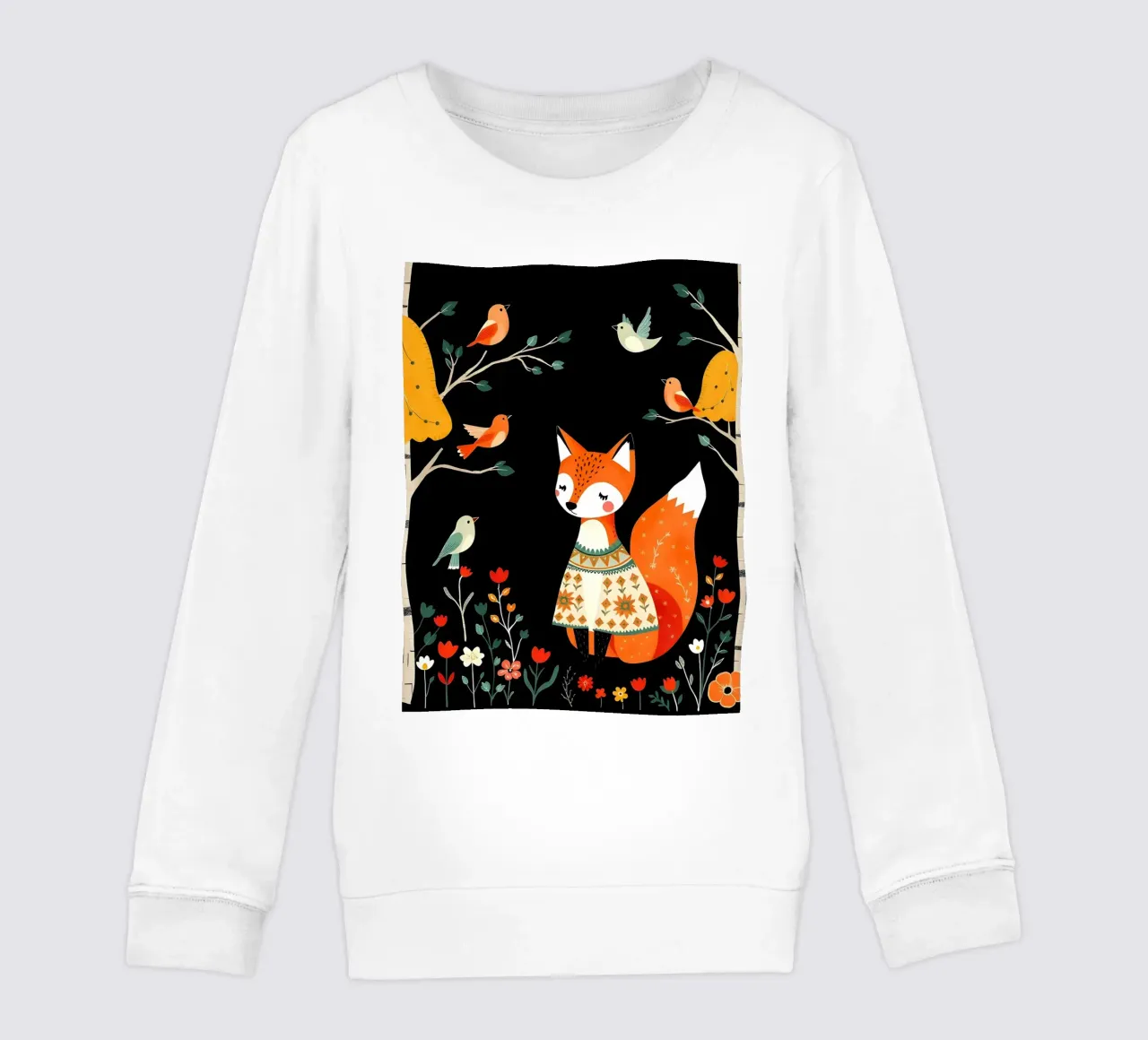 VOLPE NELLA FORESTA felpa bambino da COLLEEN CRAFTS