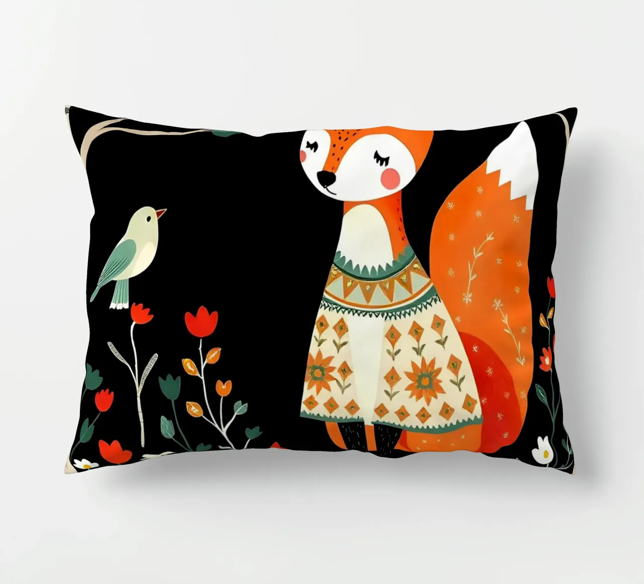 VOLPE NELLA FORESTA cuscino da COLLEEN CRAFTS