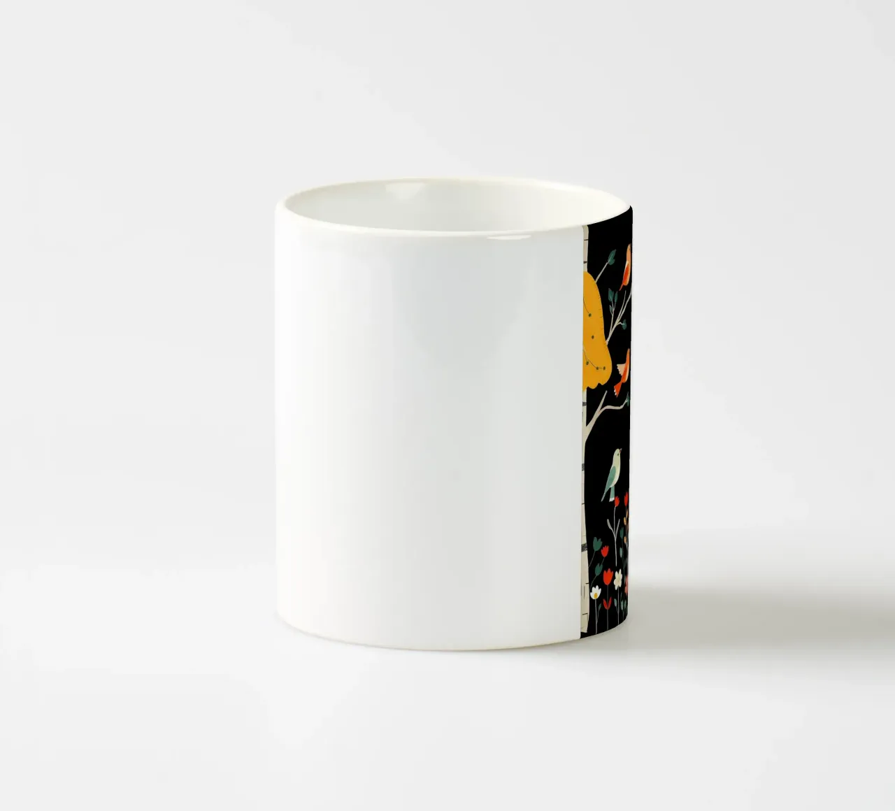 FUCHS IM WALD Keramik Tasse von COLLEEN CRAFTS