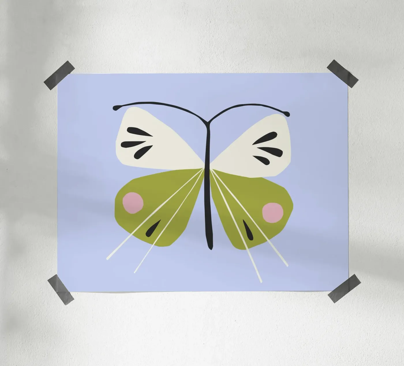 Butterfly Poster von All Colours