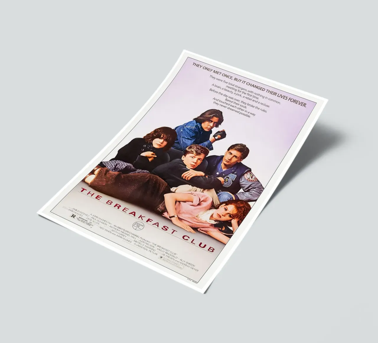 The Breakfast Club Movie foglio adesivo da Attaboy Dsgn