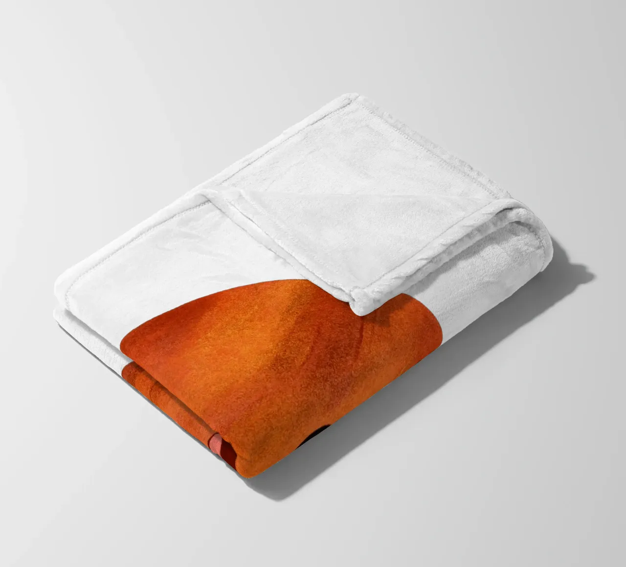 Cute Mars Planet fleece blanket by julianamotzko