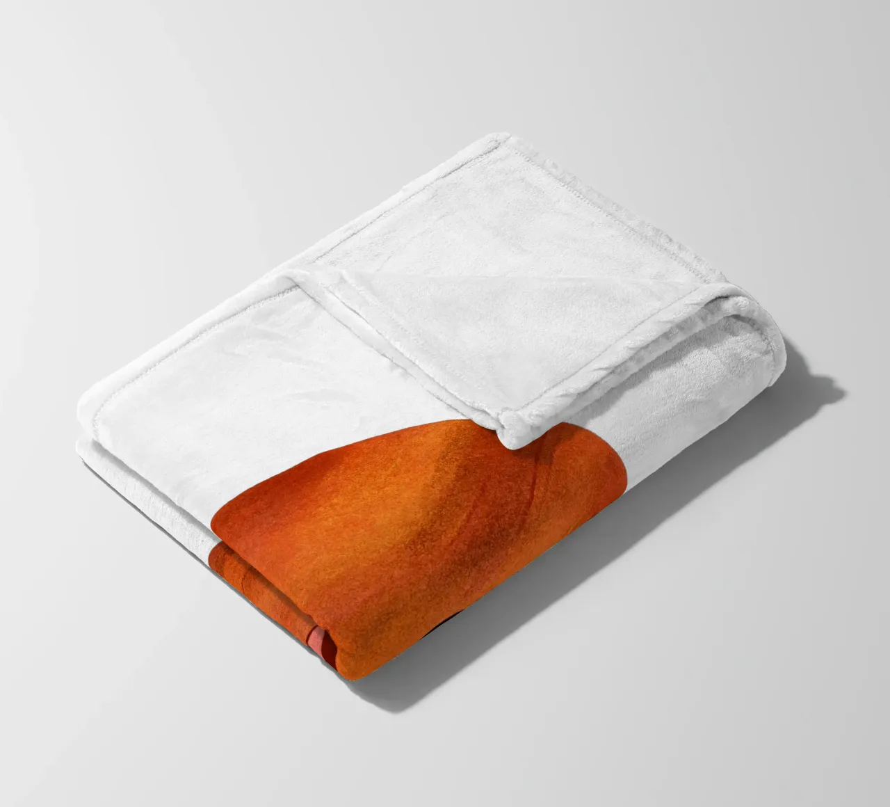 Cute Mars Planet fleece blanket by julianamotzko