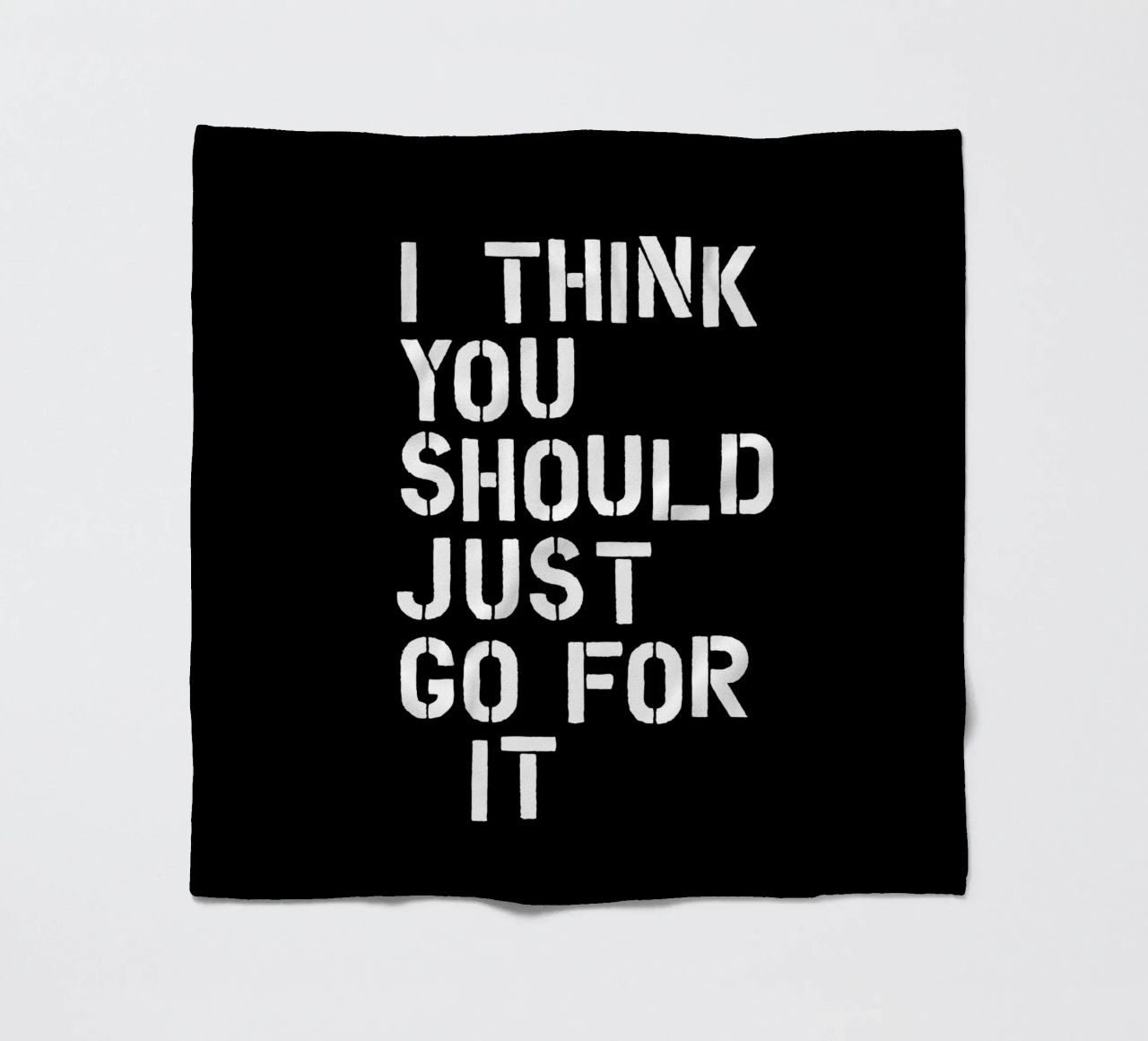 Penso che dovreste semplicemente fare questo incoraggiando e dando potere coperta in pile da THE MOTIVATED TYPE