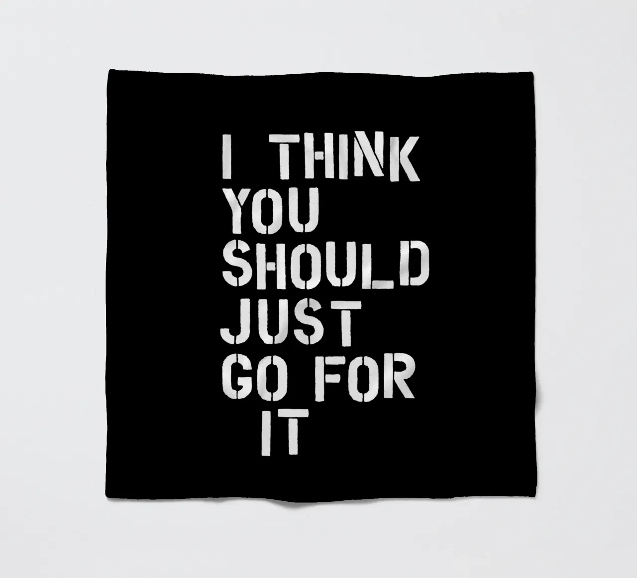 Penso che dovreste semplicemente fare questo incoraggiando e dando potere coperta in pile da THE MOTIVATED TYPE